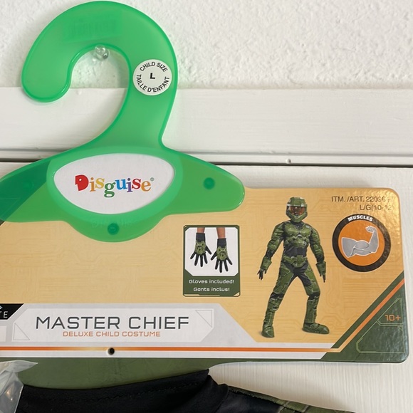 HALO INFINITE Master Chief deluxe kids costume size large 10/12 - Picture 6 of 13